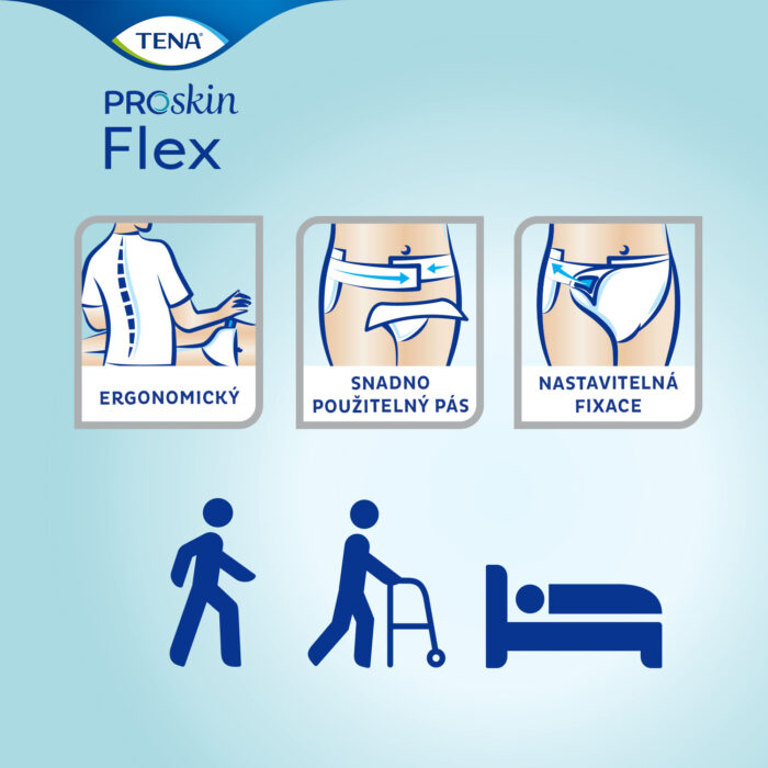 TENA Flex Plus L inkontinenční kalhotky s pásem 1x30 ks - Image 4